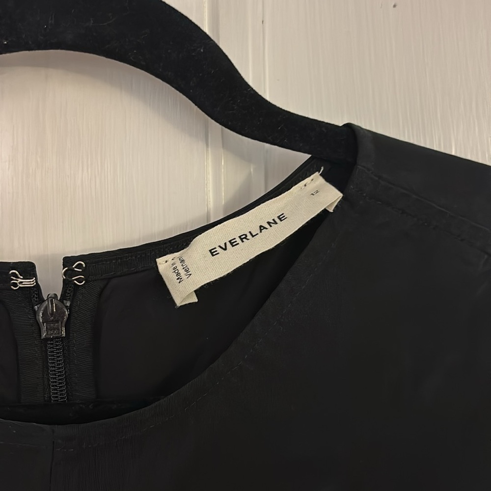 Everlane Classic Black Maxi Dress - Picture 2 of 6